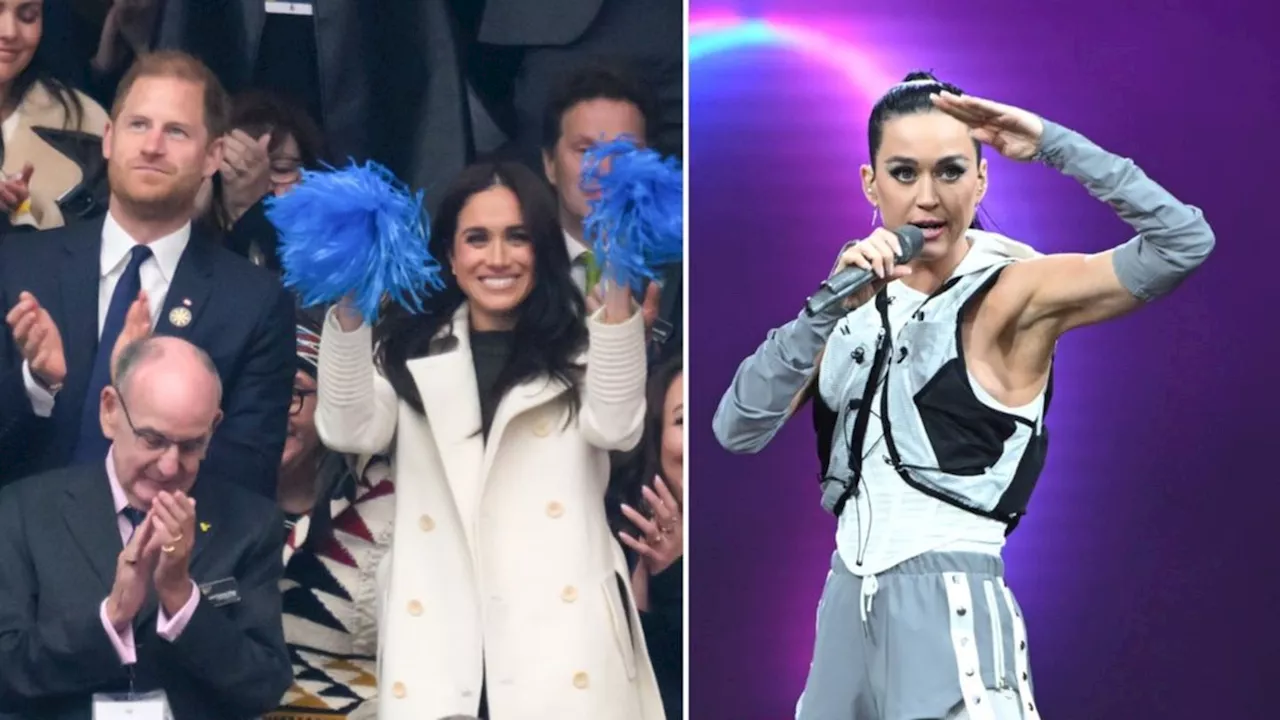 Harry und Meghan bei den Invictus Games: Sie feiern Musikacts Katy Perry und Chris Martin