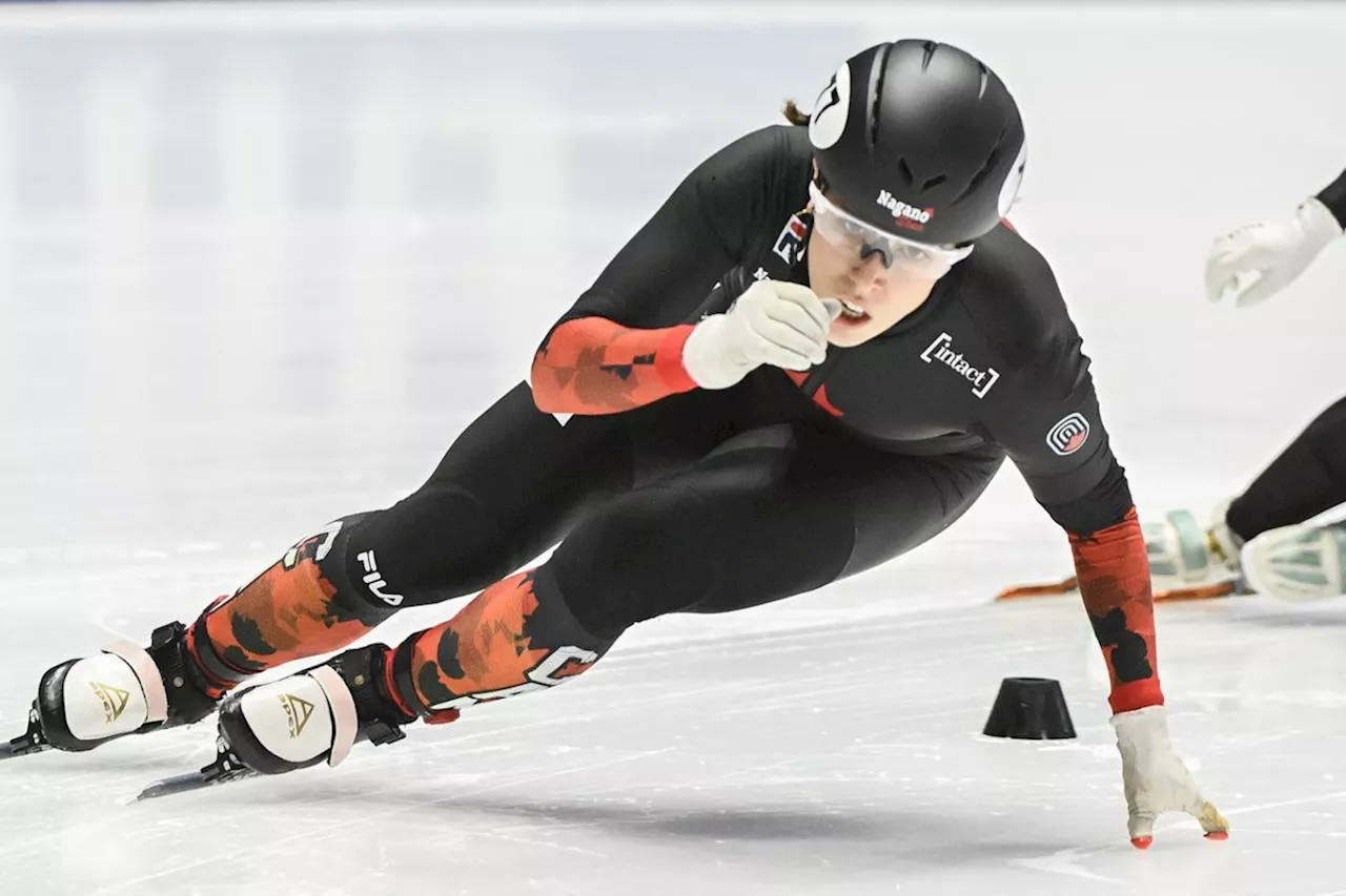 Canadian Speedskaters Brunelle and Sarault Win World Tour Gold