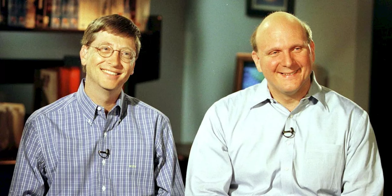 Bill Gates needed Steve Ballmer's help so gave him 4% Microsoft stake