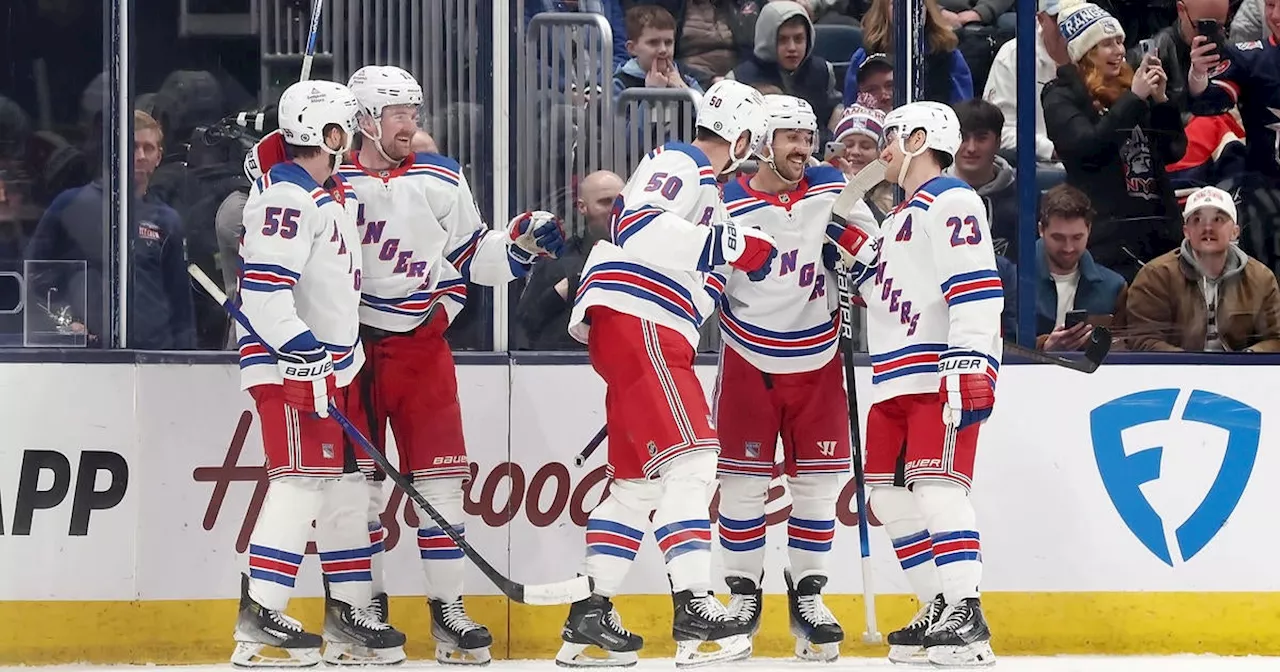 Rangers Rally Past Blue Jackets in Third Period