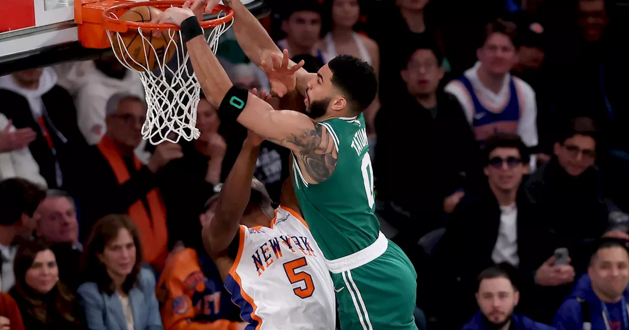 Tatum Explodes for 40 Points as Celtics Dominate Knicks