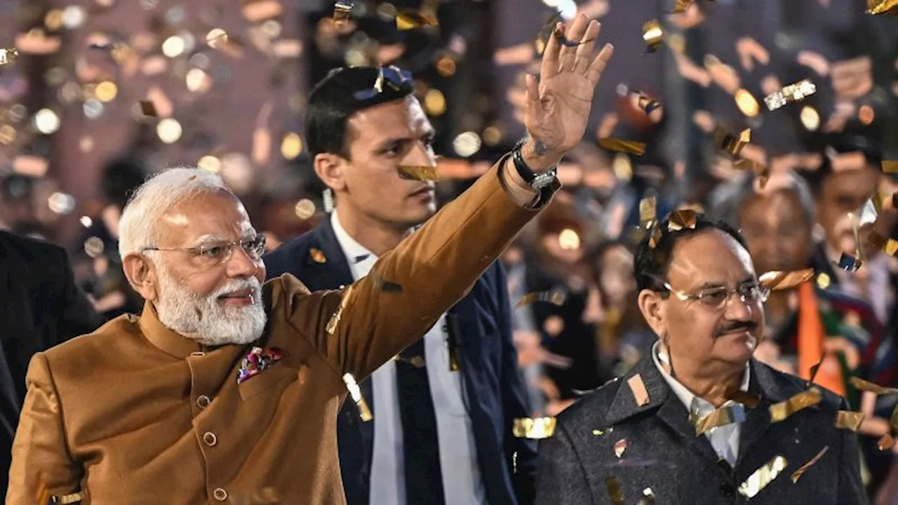 Modi's BJP Wins Delhi Election in Historic Victory