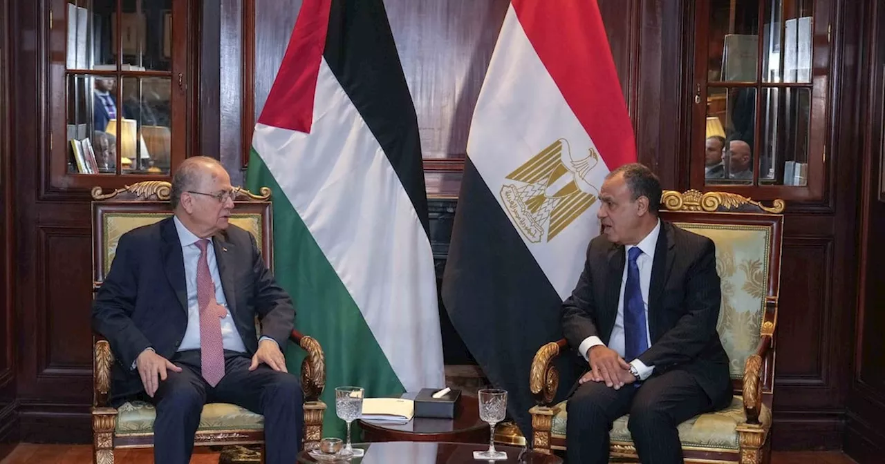 Arab League Chief Meets with Palestinian Prime Minister