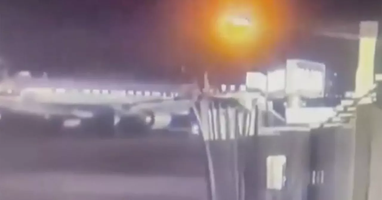 Security Camera Footage Captures Plane and Helicopter Collision at Ronald Reagan Airport