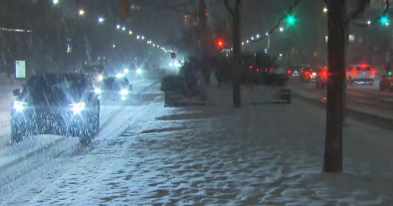 Toronto under snowfall warning, up to 20 cm of snow possible