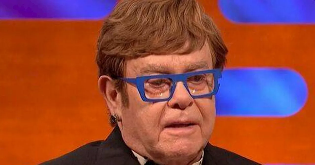 Elton John close to tears as he says he 'hasn't got long left'