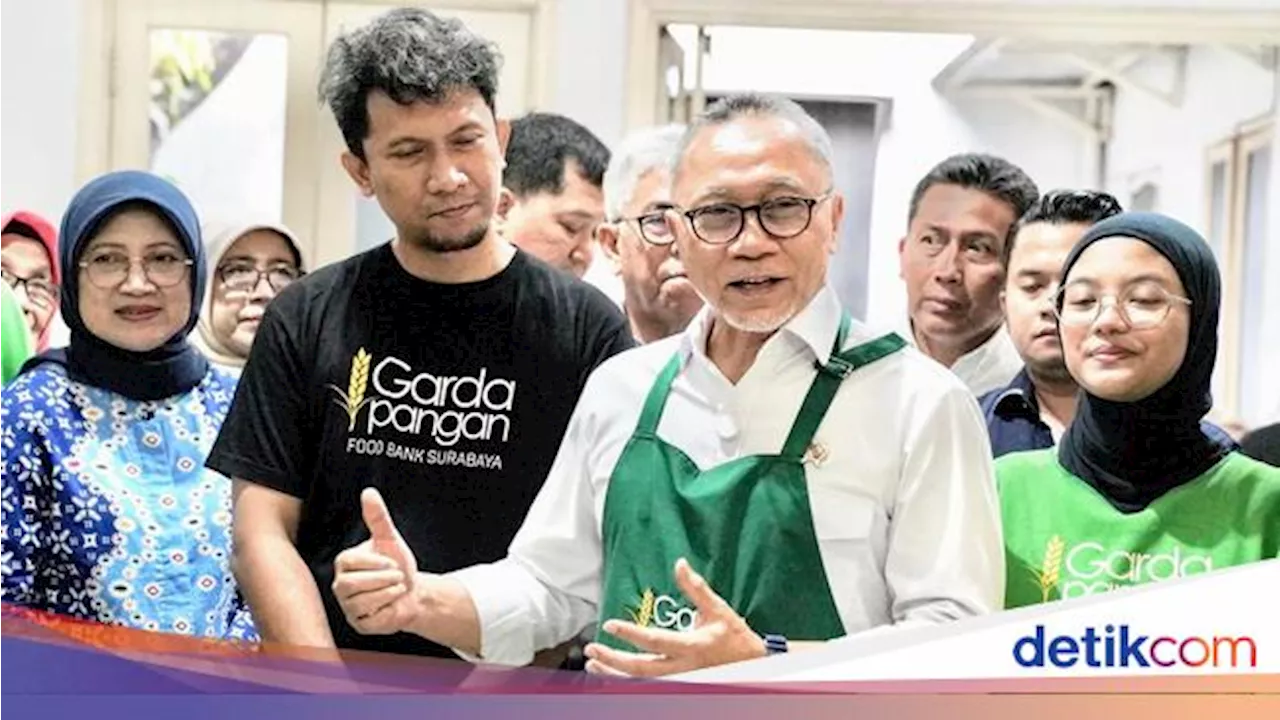 Menko Pangan Zulhas Ajak Semua Kurangi Food Waste