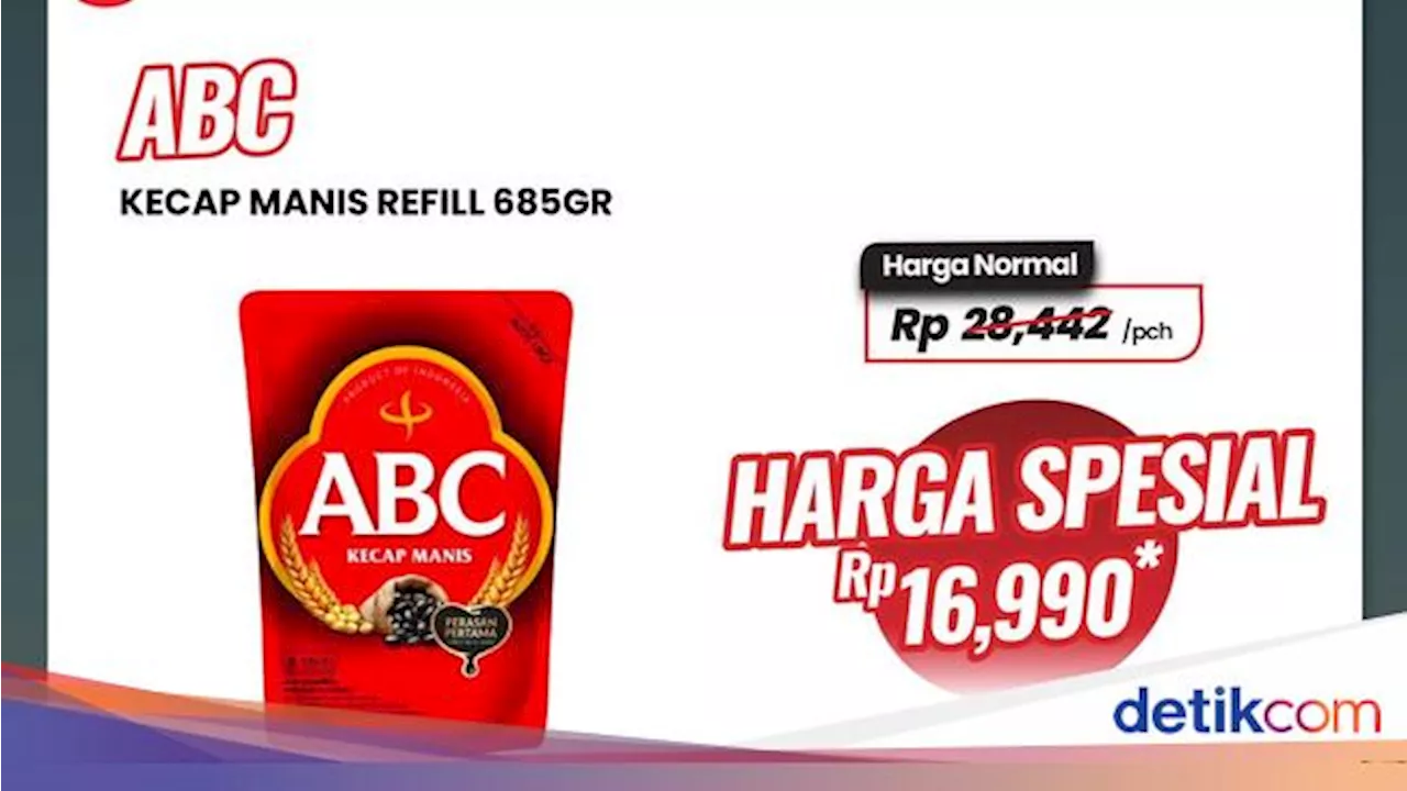 Kecap Manis Ukuran Jumbo Cuma Rp 16 Ribuan di Transmart Full Day Sale, Serbu!