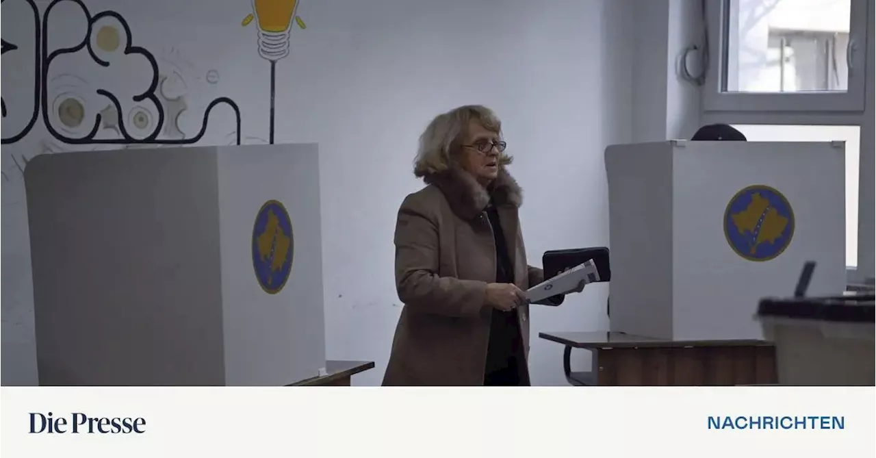 Parlamentswahl im Kosovo: Premier Kurti hofft auf Mehrheit