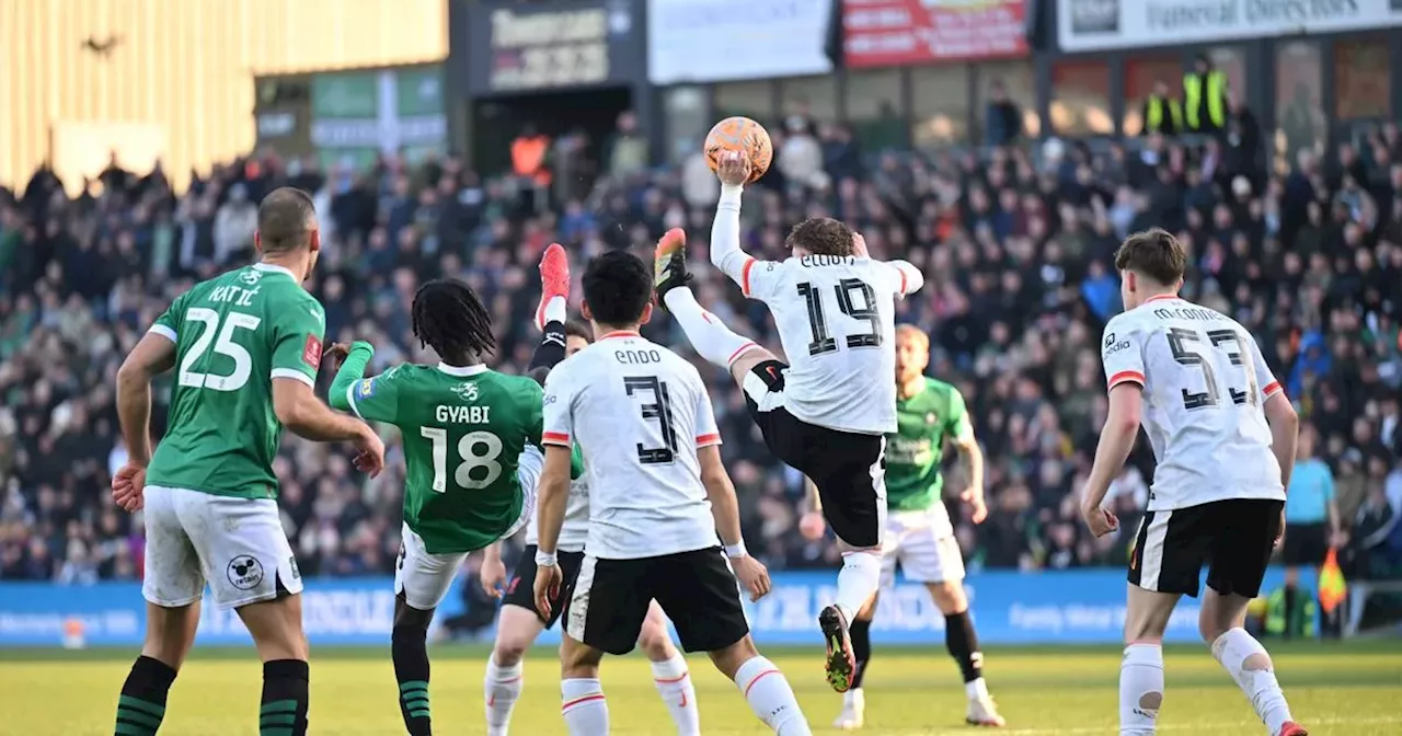 Harvey Elliott bemoans penalty decision after shock Liverpool FA Cup exit