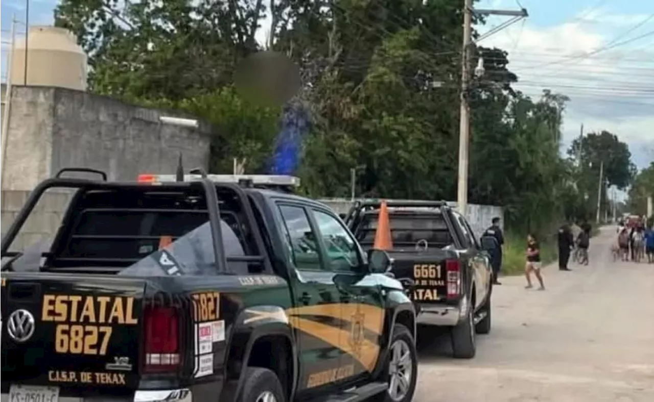 Hombre muere por descarga eléctrica en Yucatán; elementos de seguridad rescatan su cuerpo