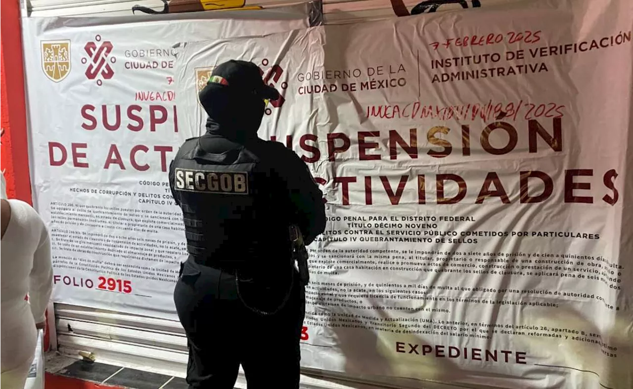 Operativos suspendan venta de alcohol en varias alcaldías de la Ciudad de México