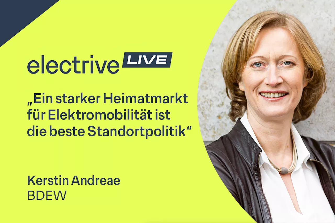 Ein starker Heimatmarkt für E-Mobilität - Forderung des BDEW an die nächste Regierung