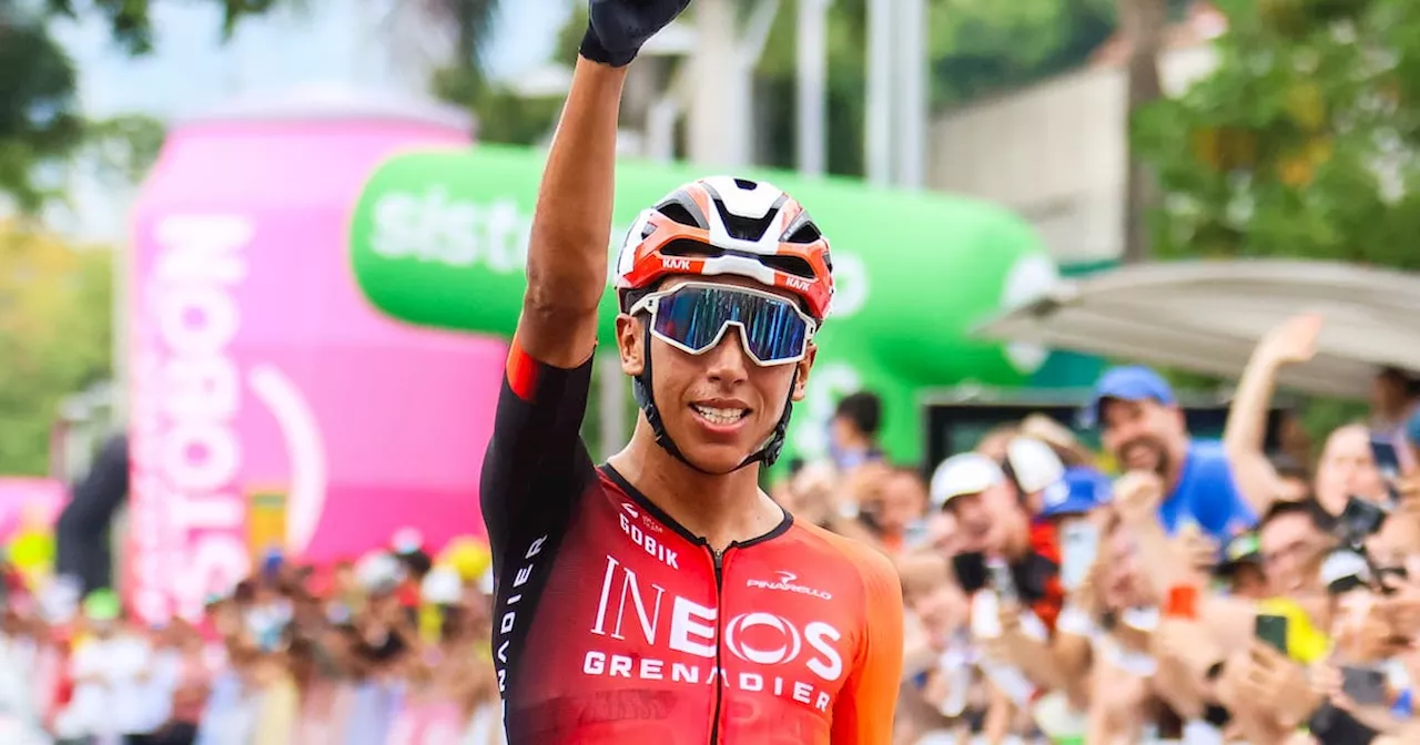 Egan Bernal se corona campeón nacional en ruta y completa el doblete
