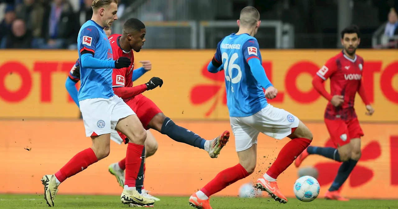 Holstein Kiel und VfL Bochum trennen sich unentschieden in rastigem Kellerduell