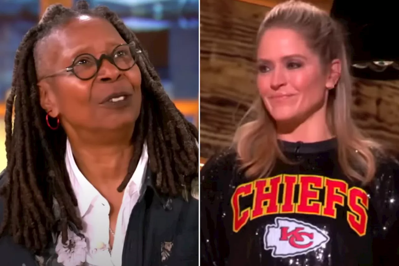 Whoopi Goldberg and Sara Haines Engage in Hilarious Chase on 'The View' Set