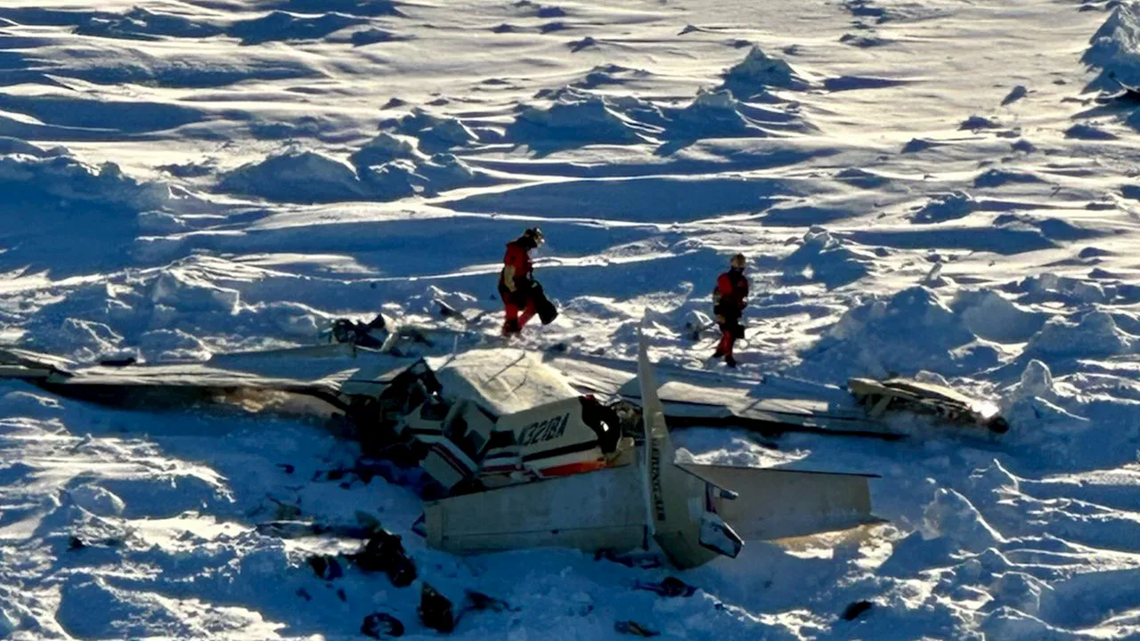 Remains of 10 Killed in Bering Sea Plane Crash Recovered