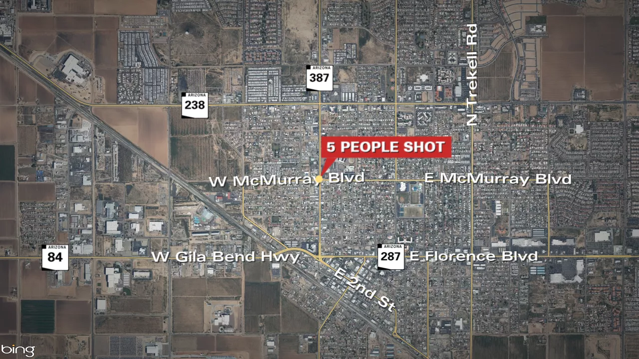 Six People Shot in Casa Grande, One Dead