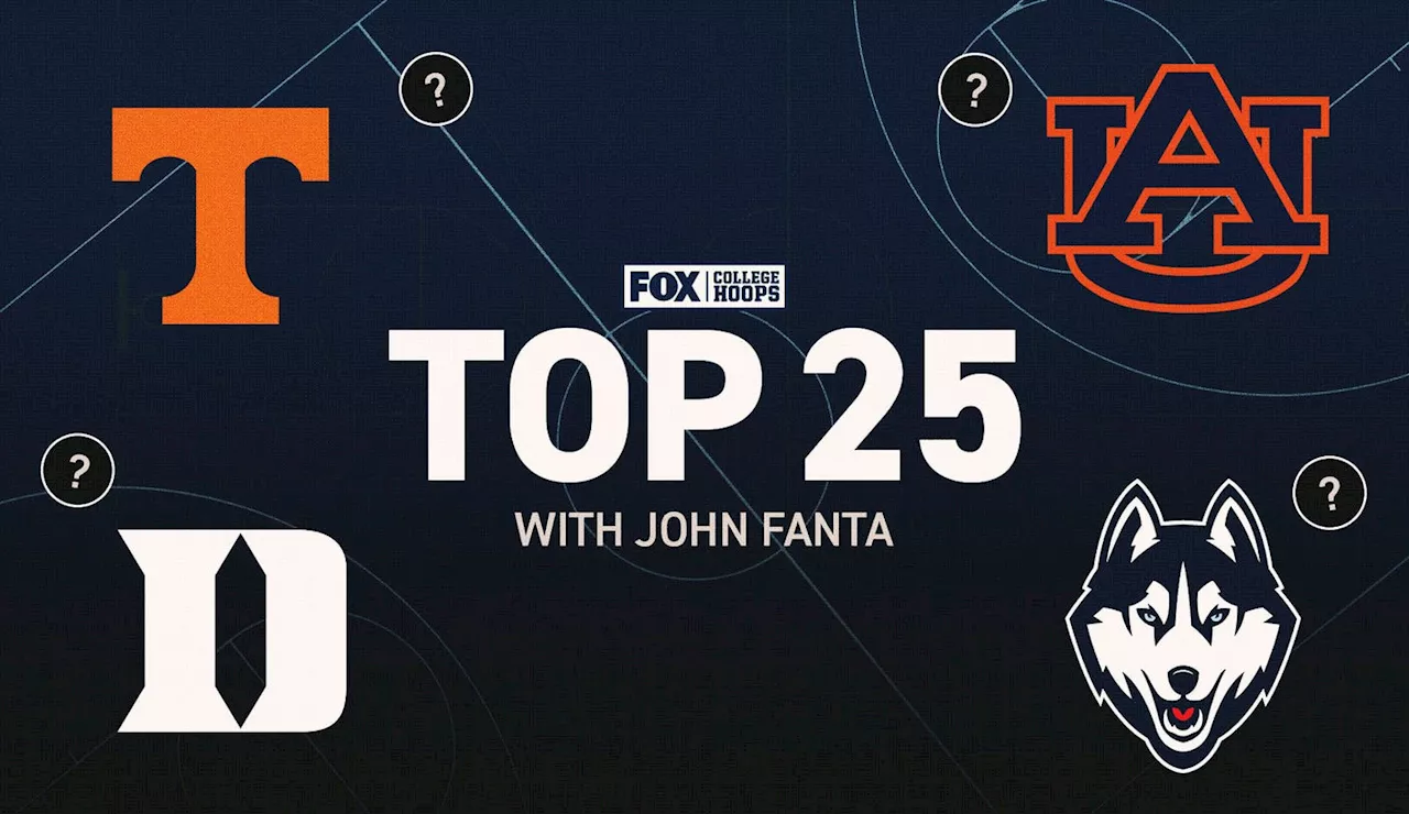 College basketball rankings: Battle for top spot between Auburn and Alabama