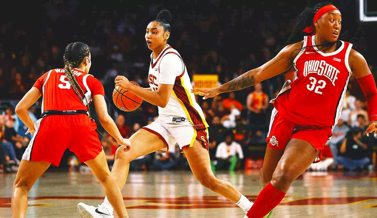 Iriafen Leads USC Past Struggling Ohio State, Setting Up UCLA Showdown