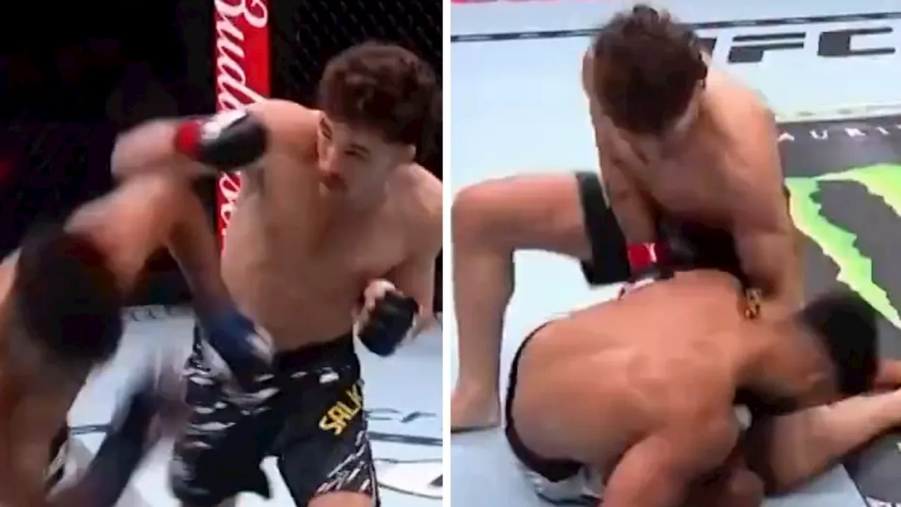 Aussie Rookie Quillan Salkilld Delivers Explosive KO Debut at UFC 312