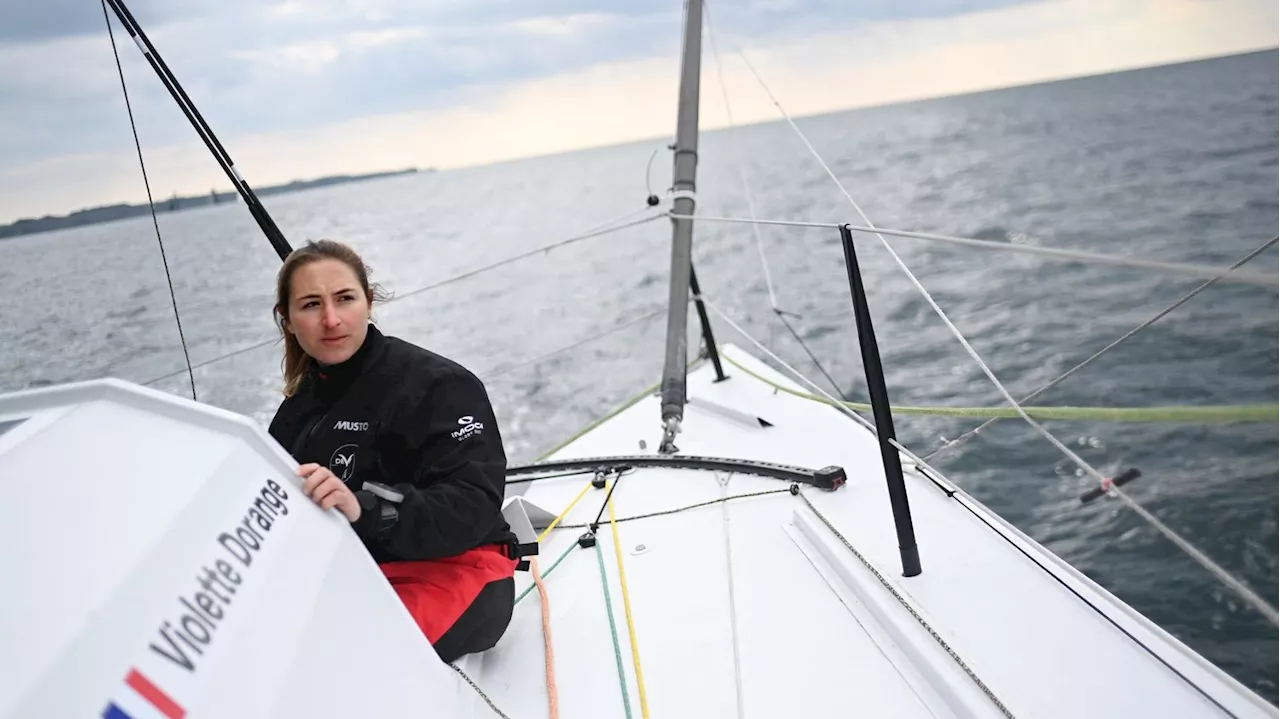 Violette Dorange, la plus jeune skipper à terminer le Vendée Globe