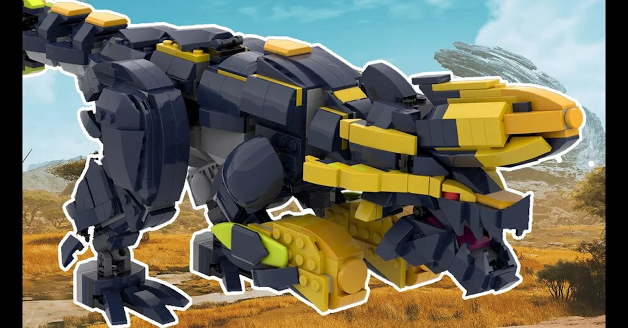 Monster Hunter-Fan baut die coolsten Monster der Reihe aus Lego-Steinen nach