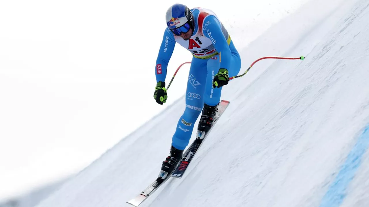 Mondiali, Paris giù dal podio di discesa per 14/100: 'Niente, il sogno è andato'. Oro Von Allmen