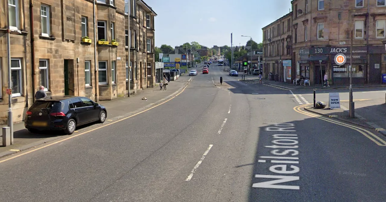 Pensioner, 74, dies after being hit by car on busy Paisley street