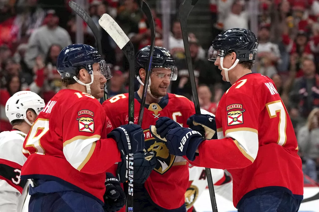 Matthew Tkachuk Powers Panthers Past Senators in 5-1 Victory