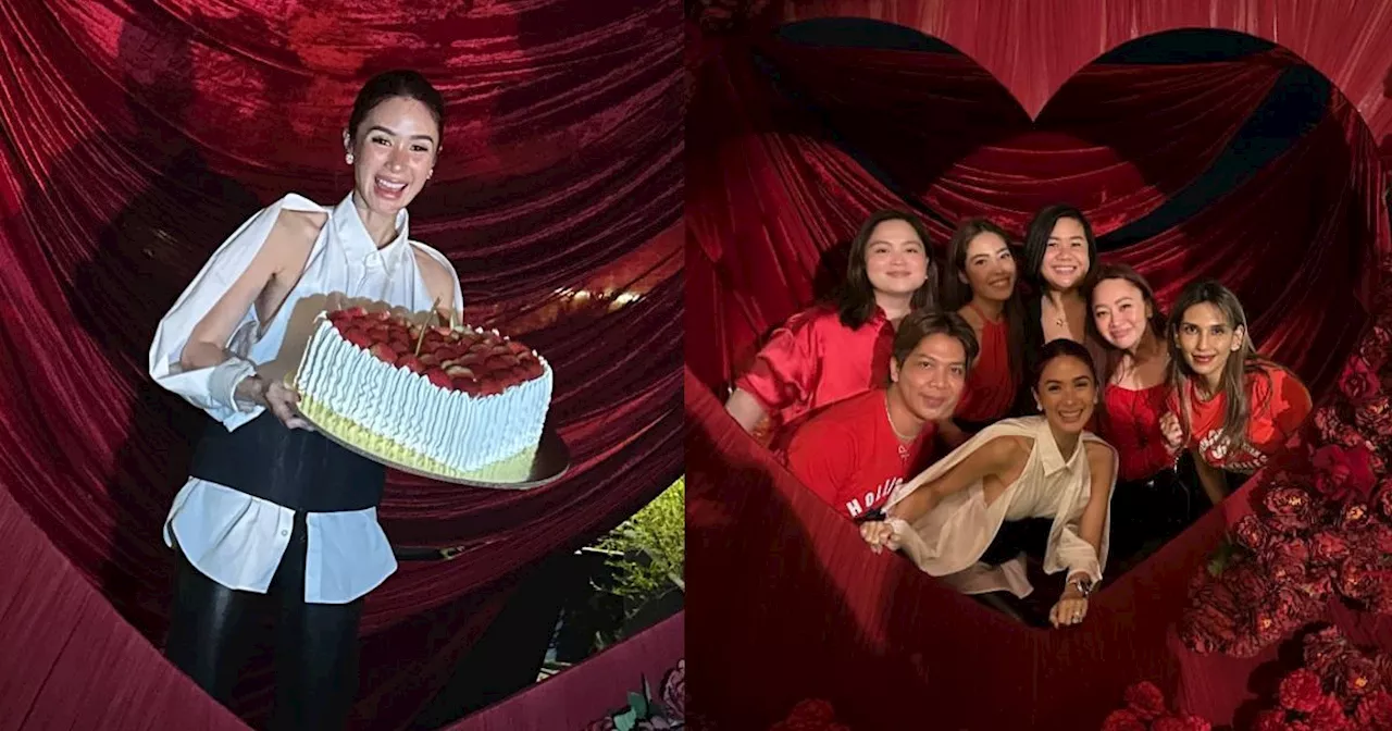 Heart Evangelista gets an early surprise birthday party from her team