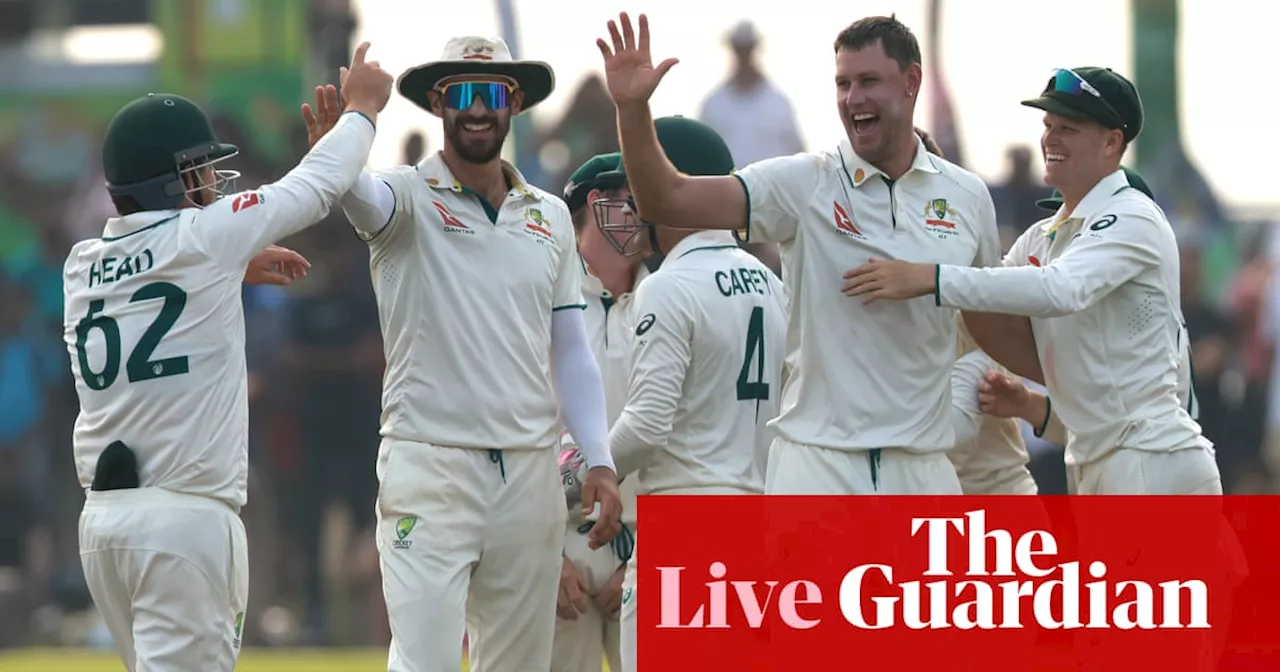 Australia Eye Series Sweep as Sri Lanka Bat on the Brink