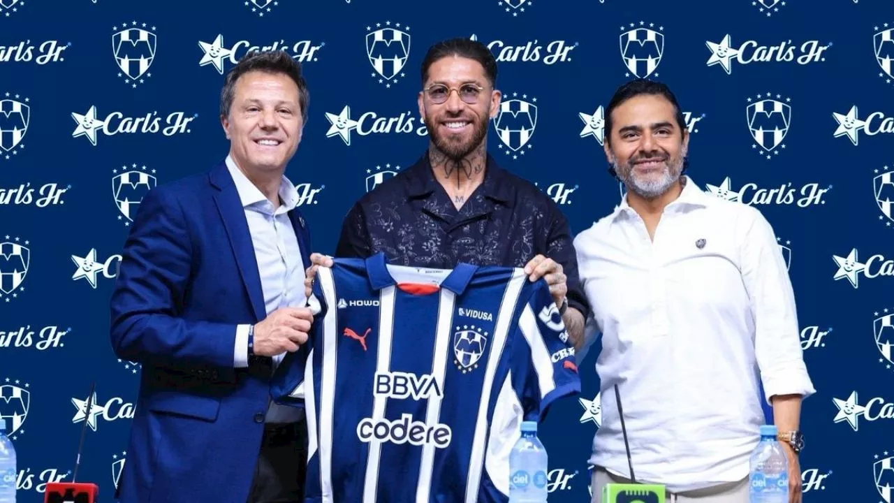 Sergio Ramos llega a Monterrey con grandes expectativas y deseo de dejar un legado