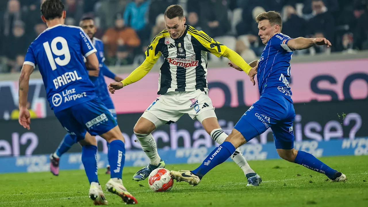 LASK kassiert 0:0 gegen Blau-Weiß Linz