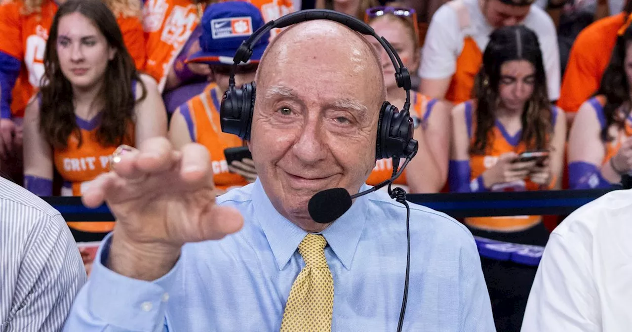 Dick Vitale Gets Standing Ovation in First Game Back After Cancer Recovery