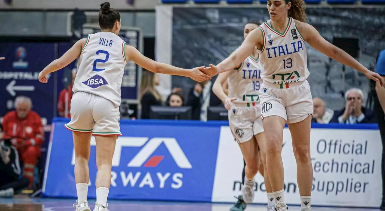 Italbasket femminile, sconfitta indolore in Cechia (74-69). Dal 18 giugno al via gli Europei a Bologna