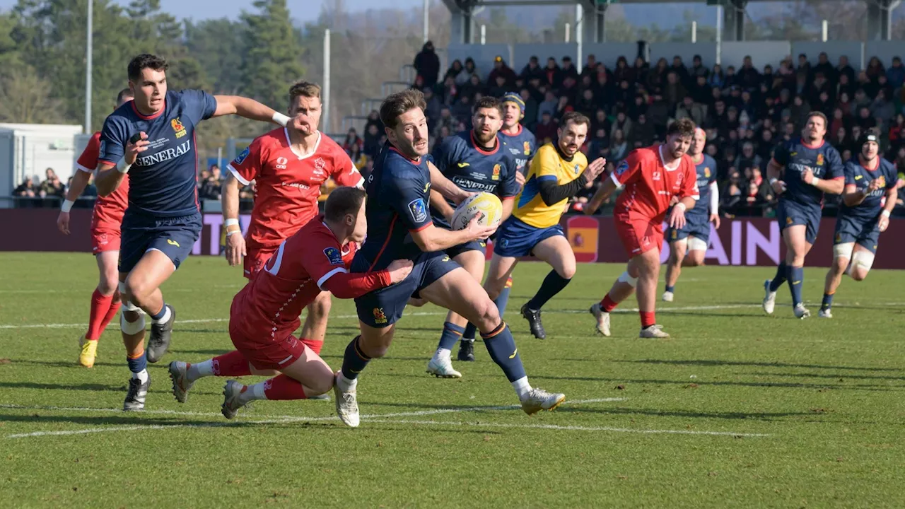 España se clasifica para el Mundial de Rugby 2027 tras vencer a Suiza