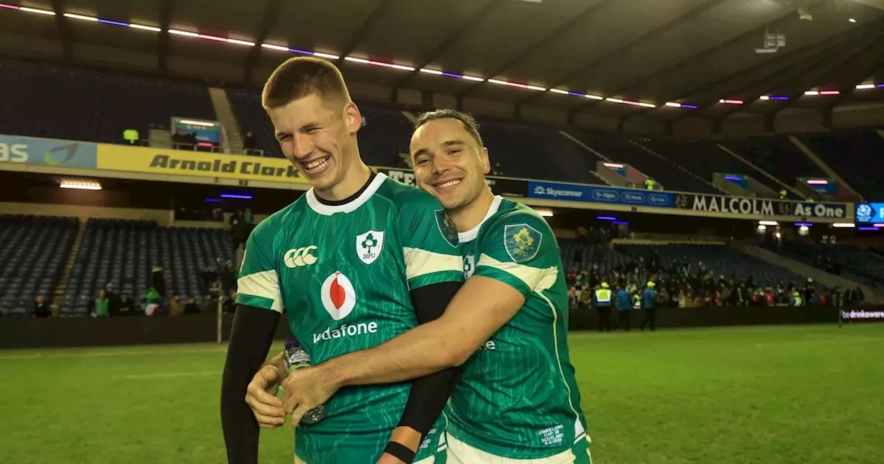 Sam Prendergast takes O'Gara compliment in stride following Scotland performance