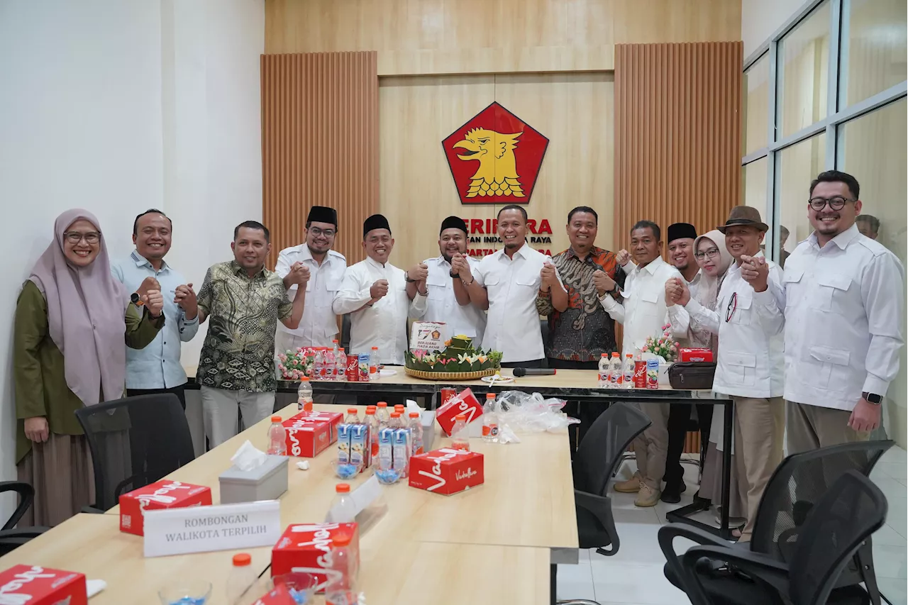 Wali Kota Pekanbaru Terpilih Komitmen Bersinergi dengan Partai Gerindra