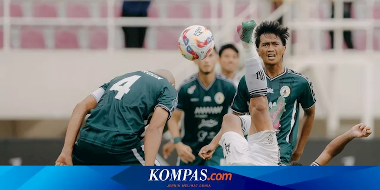 Hasil PSS Vs Bali United 1-2: Gol Salto Rahmat Arjuna, Tendangan Pisang Irfan Jaya