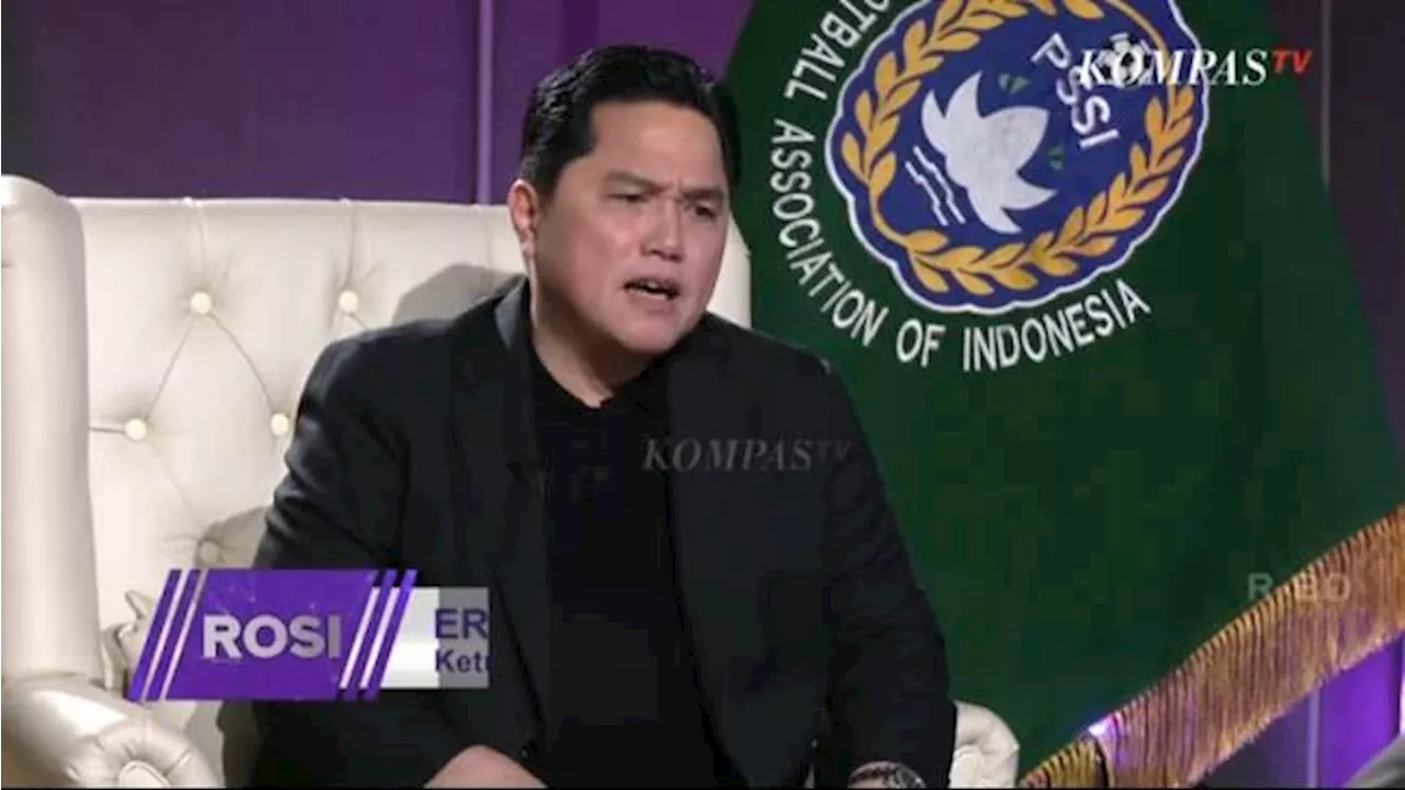 Media Vietnam Tegang dengan Ambisi Erick Thohir untuk Sepak Bola Indonesia, Bisa Terbaik di ASEAN