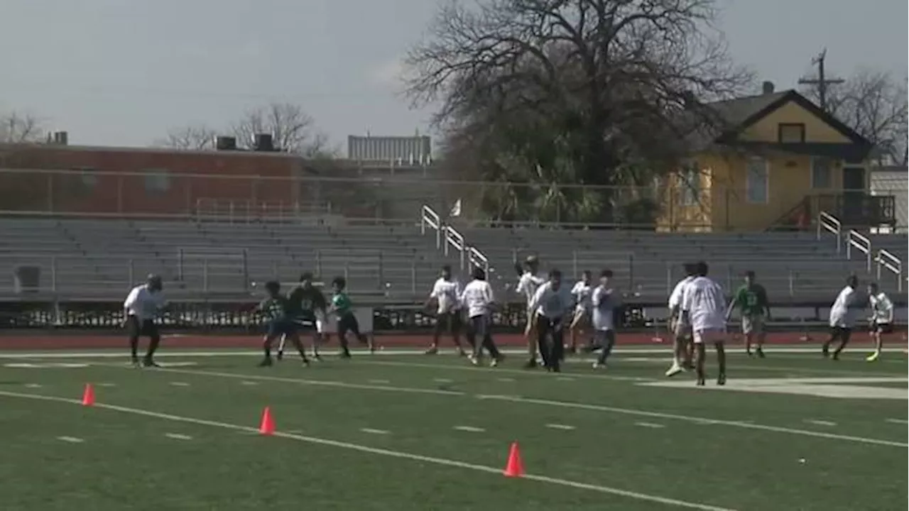 Big Brothers Big Sisters of South Texas hold friendly flag football face-off on Super Bowl weekend