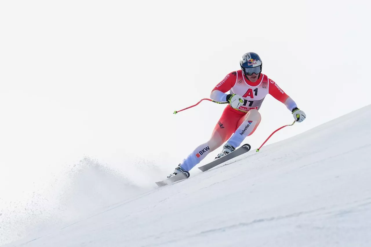 Ski: le Suisse Von Allmen devient champion du monde de descente à 23 ans