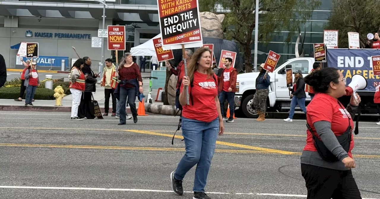 Kaiser Workers Strike Continues Amidst LA Fire Devastation