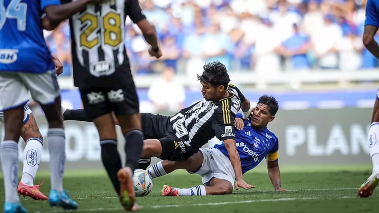 Com Gabigol expulso, Atlético vence Cruzeiro no Mineirão; veja os melhores momentos