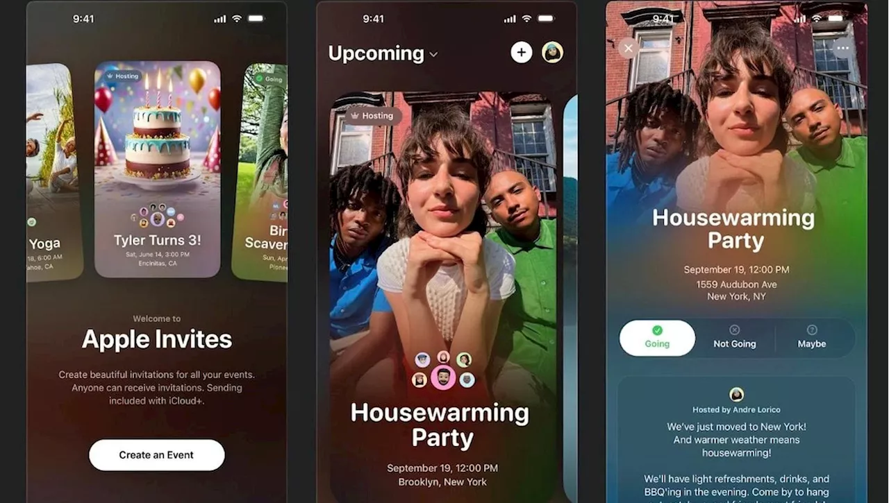 Inviti di Apple: l'app per eventi integrata nell'ecosistema