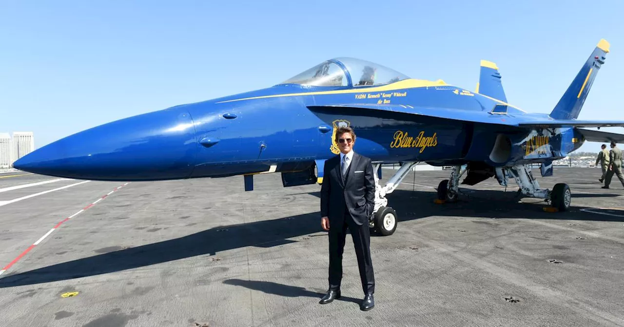 Tom Cruise honoré par la Grande Médaille de l’Aéro-Club de France