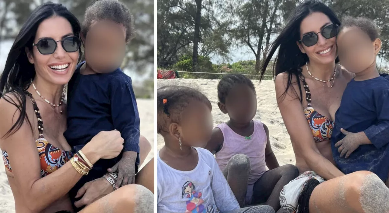 Elisabetta Gregoraci, la vacanza in Kenya scatena le polemiche: «I bambini non sono un’attrazione turistica»