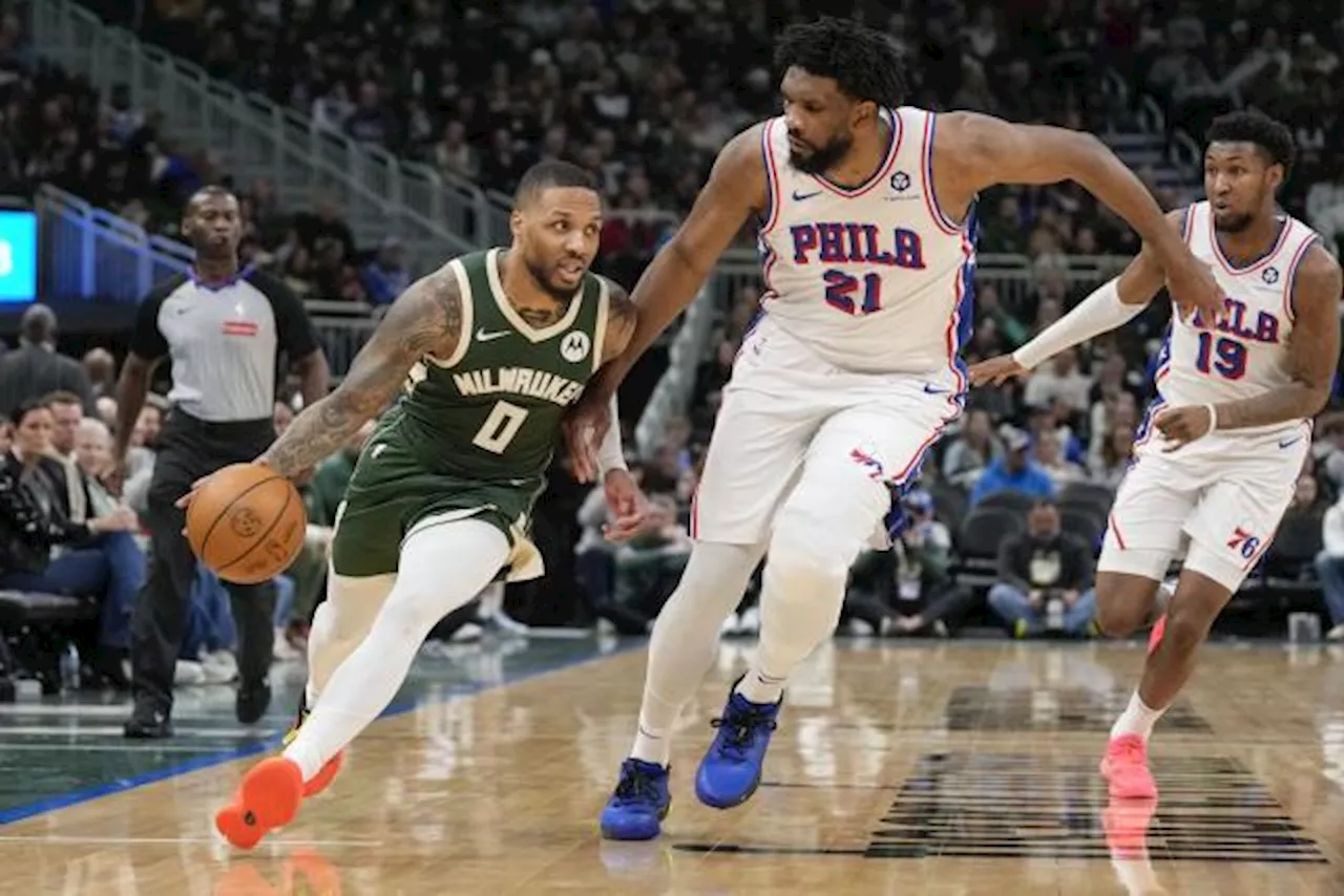 Lillard Propulse les Bucks à la Victoire, Yabusele Contribue aux Sixers