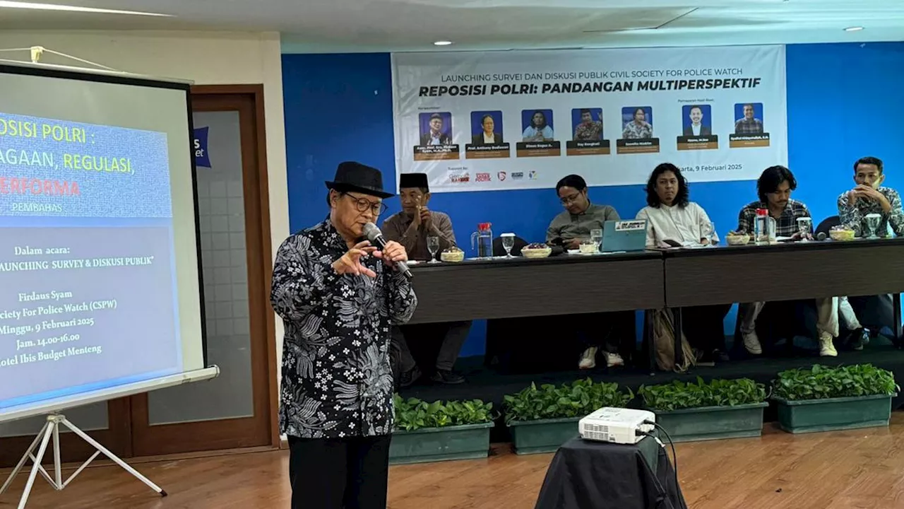 Akademisi: Reposisi Polri Dikenankan, Tapi Harus Dilakukan dengan Reformasi Total